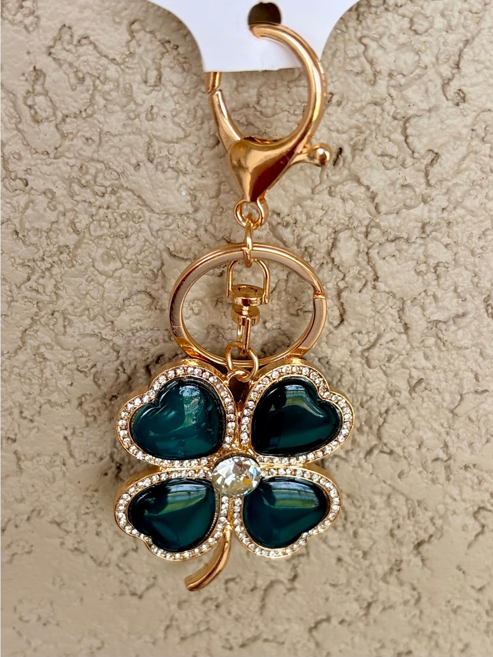 Classic For Leaf Clover Keychain/Bag Charm - Picture 5 of 8